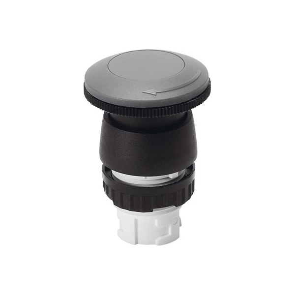Mushroom Pushbutton With Detent PR-22-RT
